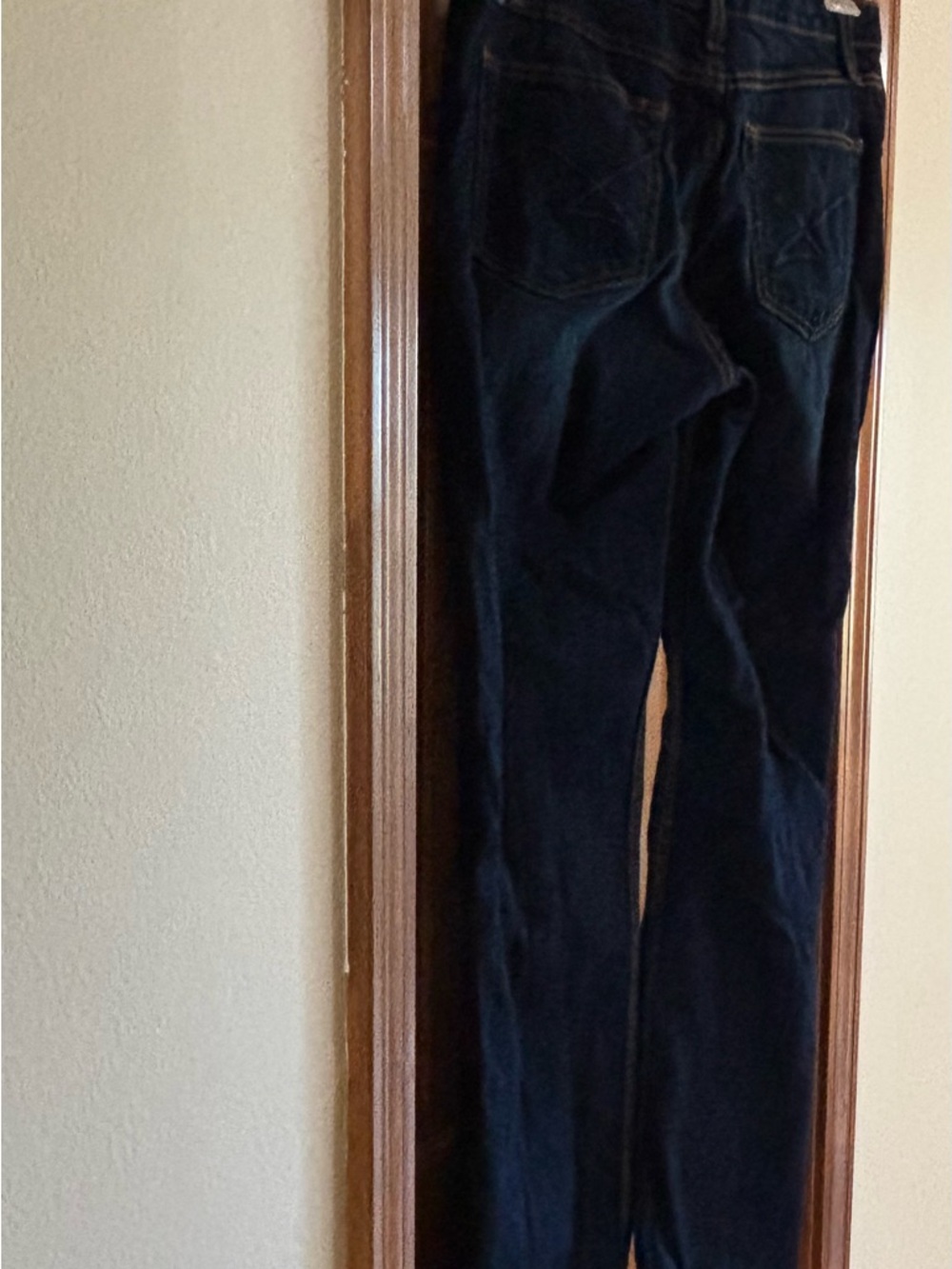 Women’s Dark Indigo Straight-Leg Jeans Jenna cinch cowgirl western bootcut jeans - Picture 11 of 11